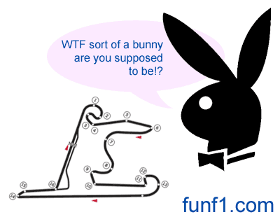 Chinese F1 Circuit vs Bunny Rabbit